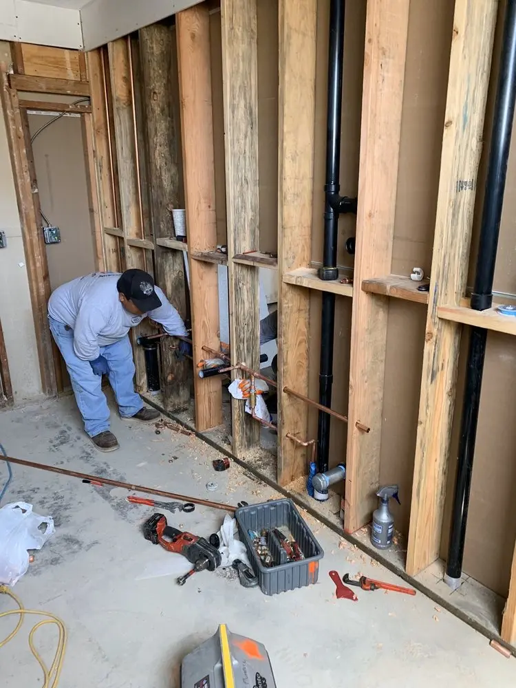 Commercial rough-in plumbing for Water Heater Replacement in Crystal Lake